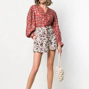 NWT! Ulla Johnson Floral Shorts